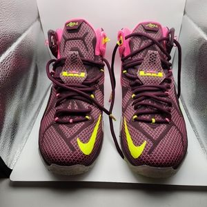 LeBron James double helix basketball shoes